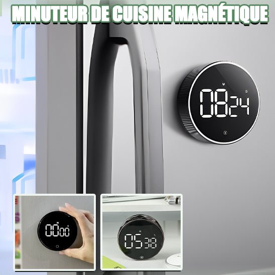 Minuteur Numérique Circulaire - CUISINESSAINE