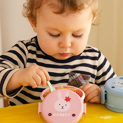 Lunch box enfant à compartiments | Animalia - CUISINESSAINE