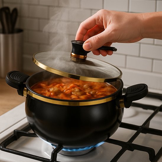 Faitout en Inox Tous Feux | GourmetChef - CUISINESSAINE