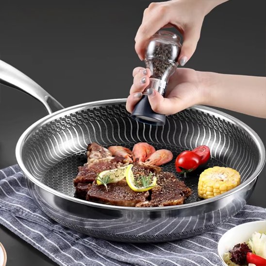 Poêle inoxydable | ÉcoPerformance - CUISINESSAINE