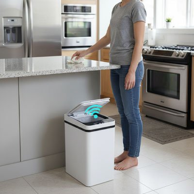 Poubelle de cuisine | Design Pratique