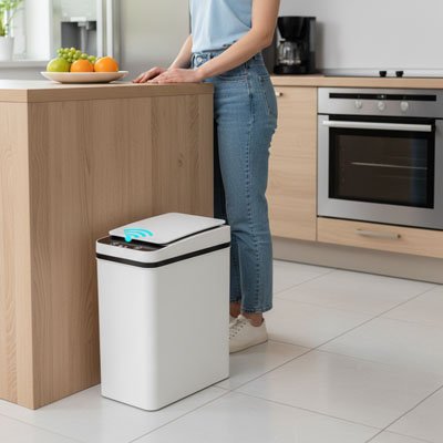 Poubelle de cuisine | Design Pratique