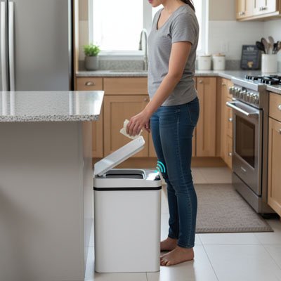 Poubelle de cuisine | Design Pratique