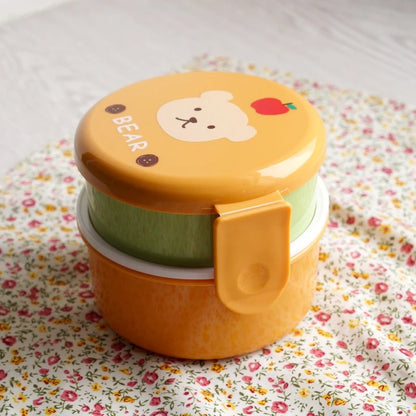 Lunch box enfant à compartiments | Animalia - CUISINESSAINE